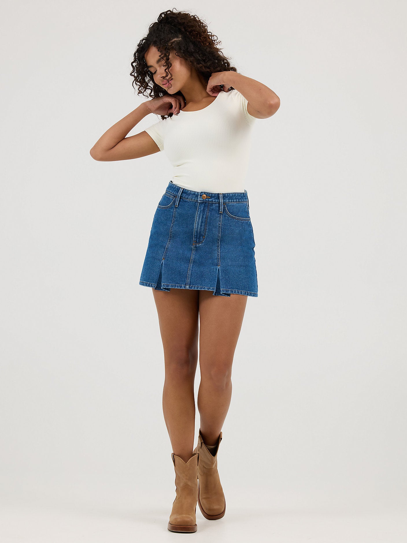 Carolina - Women's Pleated Mini Skirt