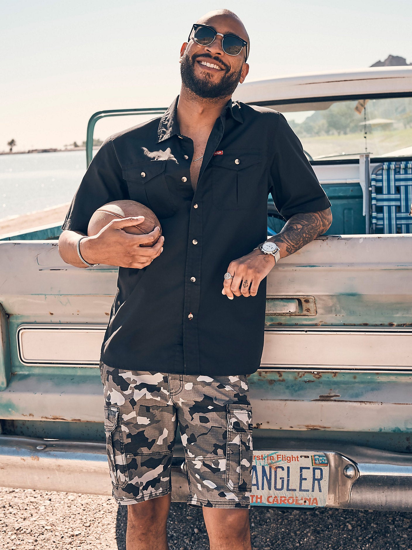 Caviar - Men's Relaxed Stretch Poplin Shirt