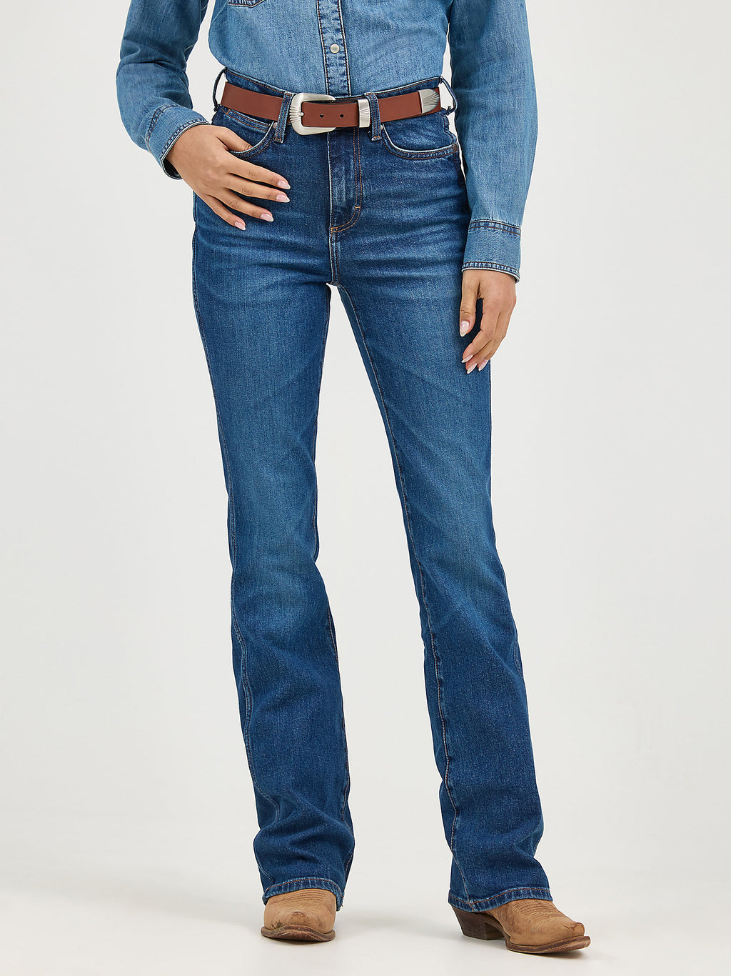 Isla - Women's Wrangler Retro® Bailey High Rise Bootcut Jean