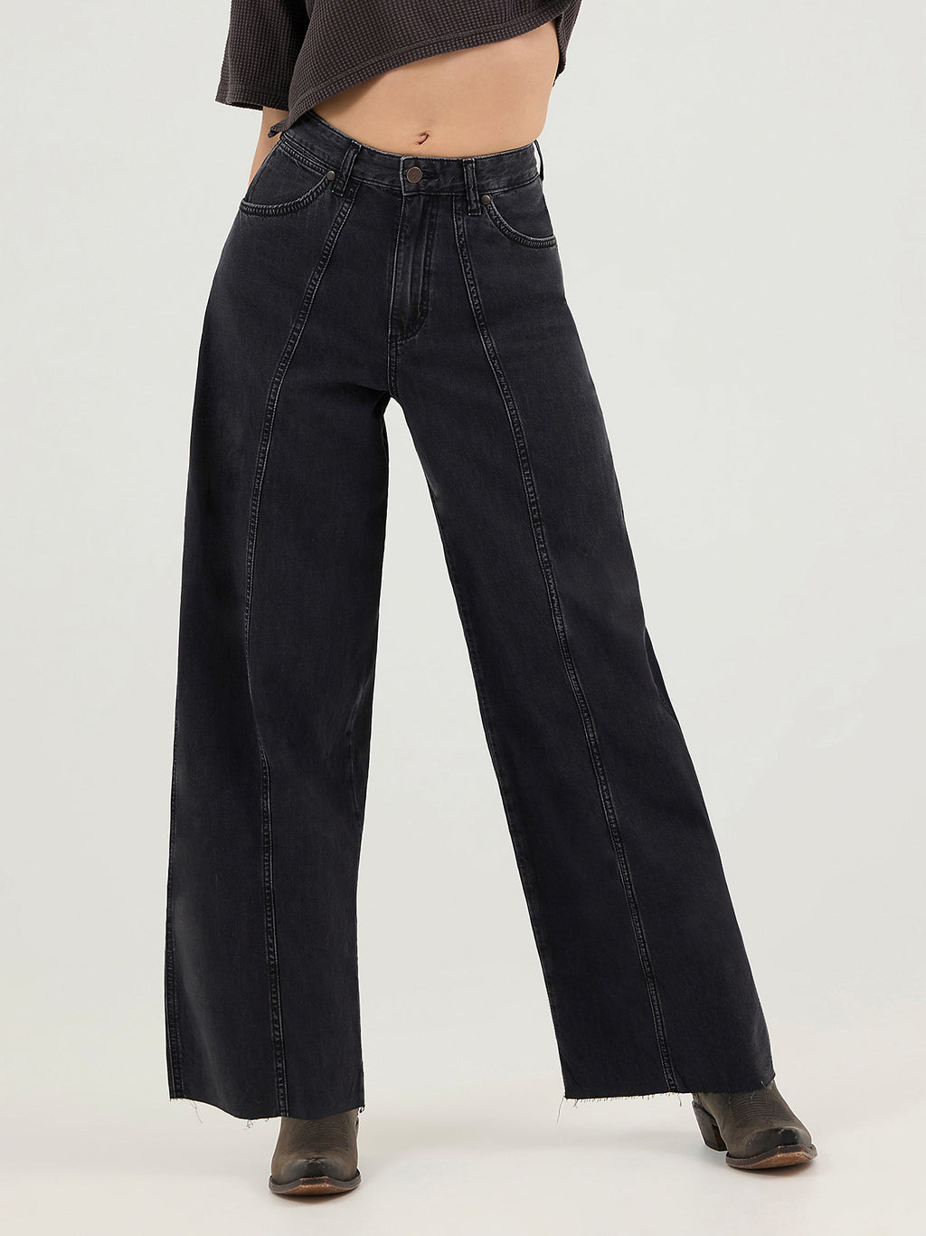 Rinse Black - Women's Cowboy Barrel Jean