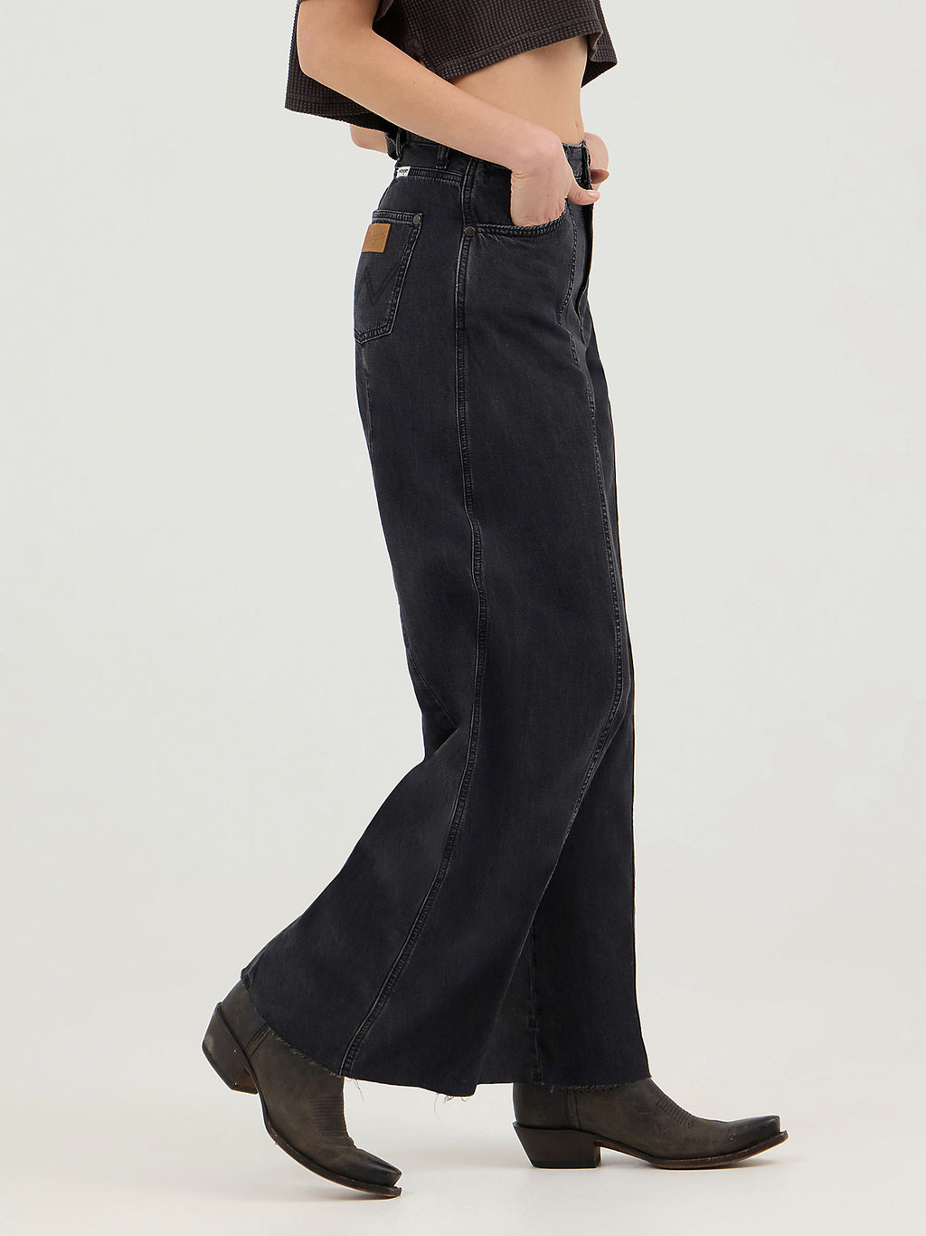 Rinse Black - Women's Cowboy Barrel Jean
