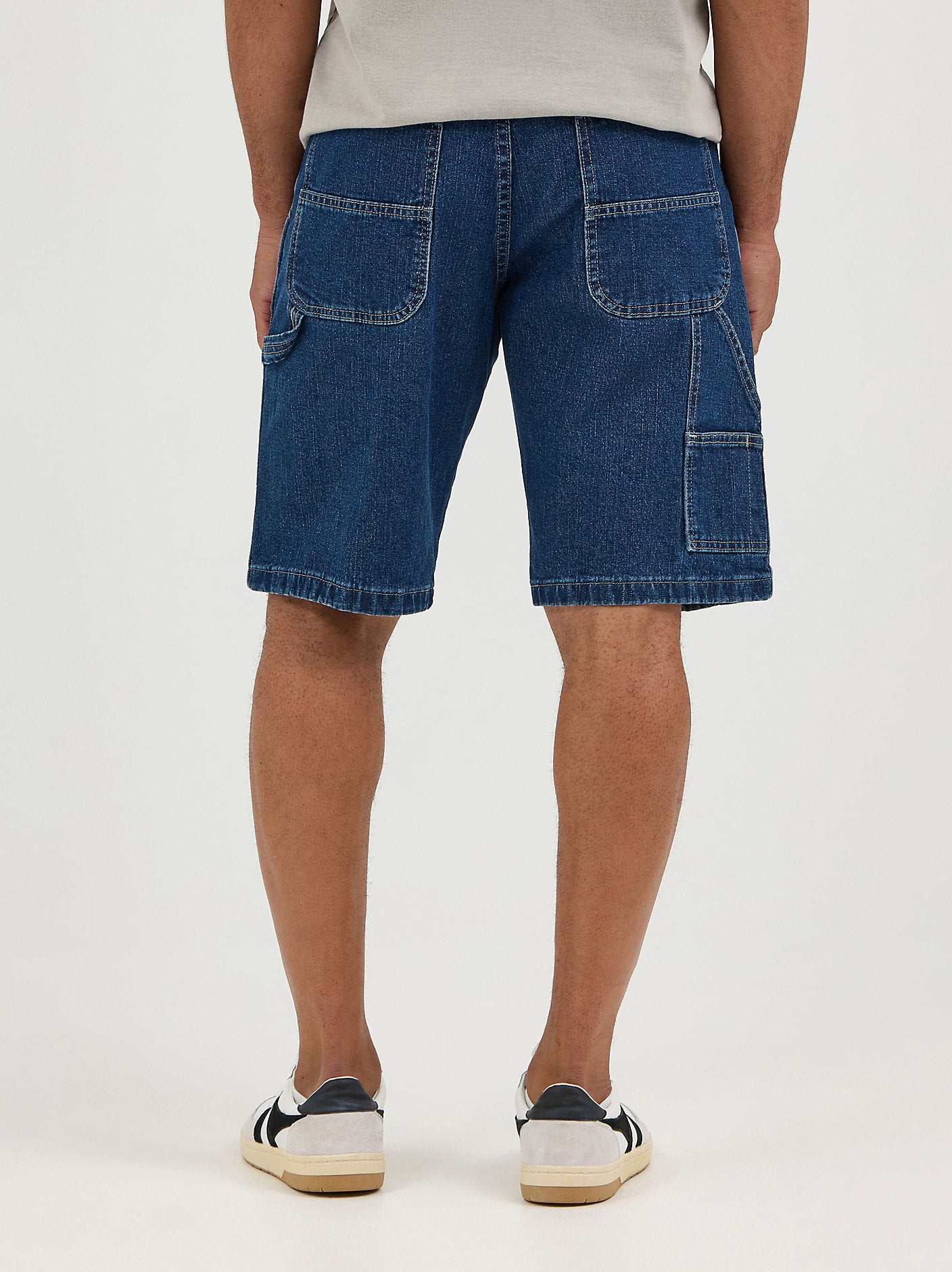 Dark Indigo - Men's Wrangler® Five Star Premium Carpenter Shorts