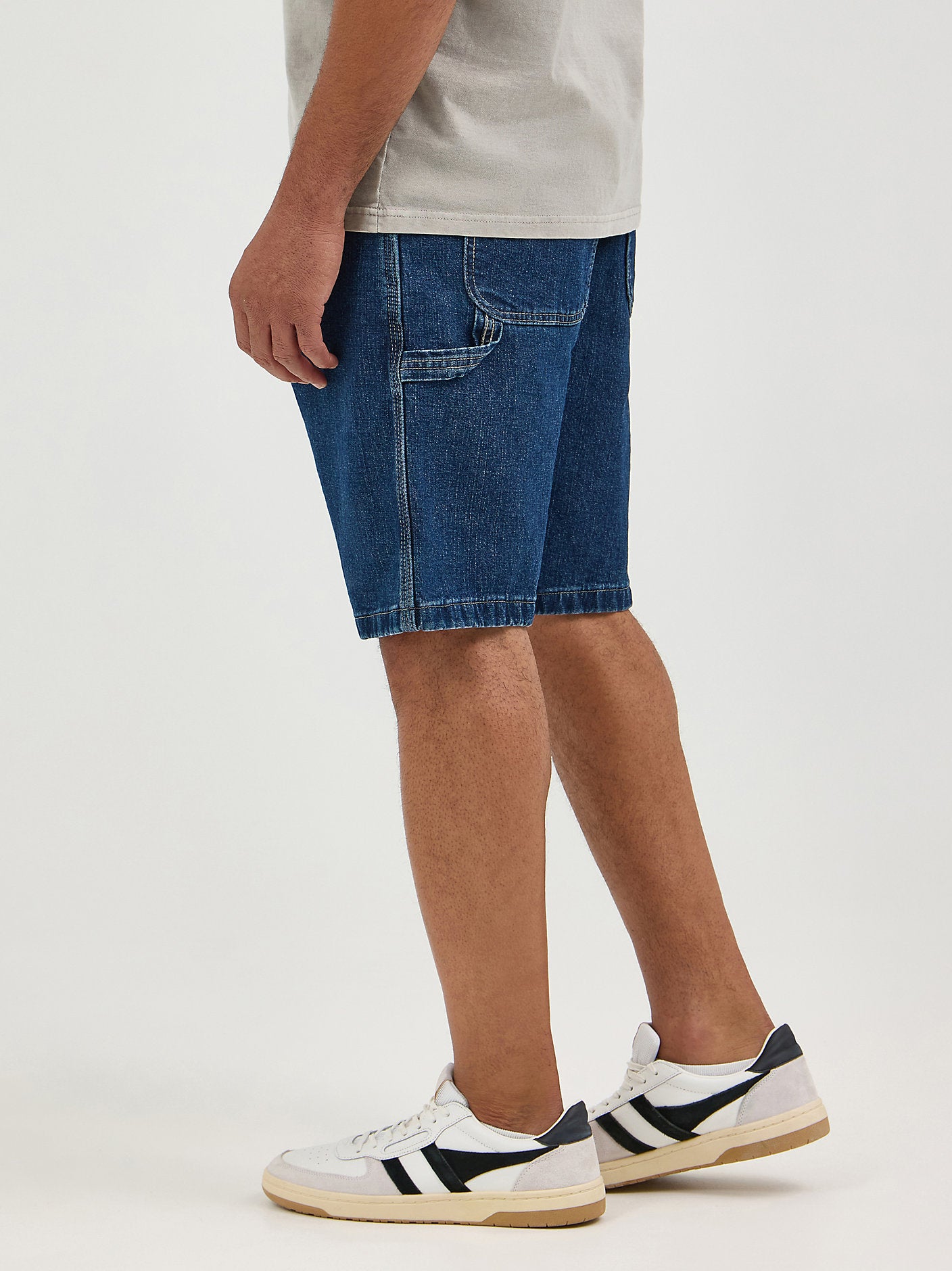 Dark Indigo - Men's Wrangler® Five Star Premium Carpenter Shorts