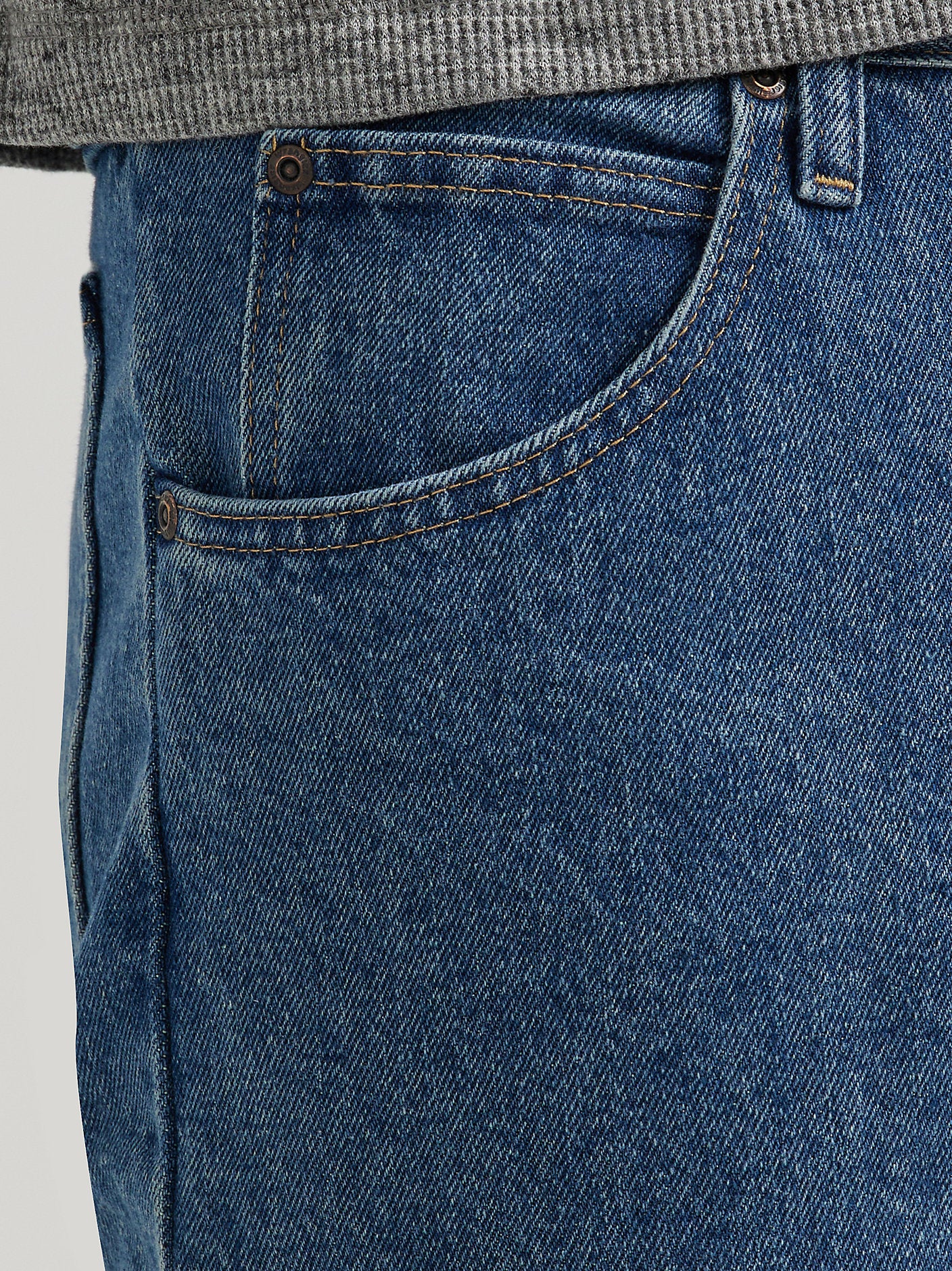 Dark Stonewash - Wrangler® Five Star Premium Denim Regular Fit Jean